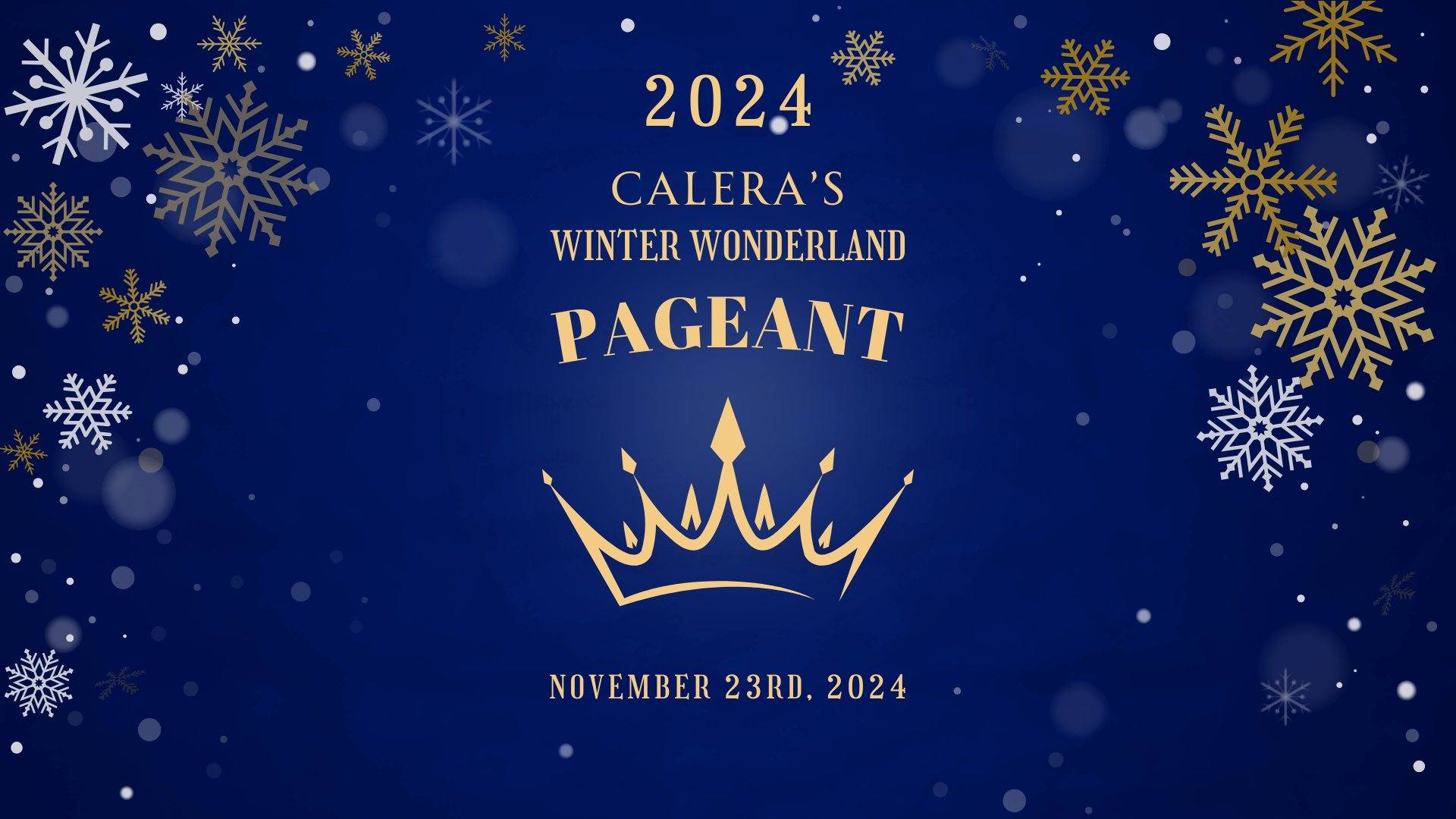 2024 Calera Winter Wonderland Pageant