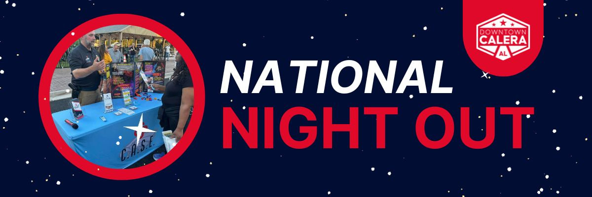 Calera Main Street - National Night Out 2025