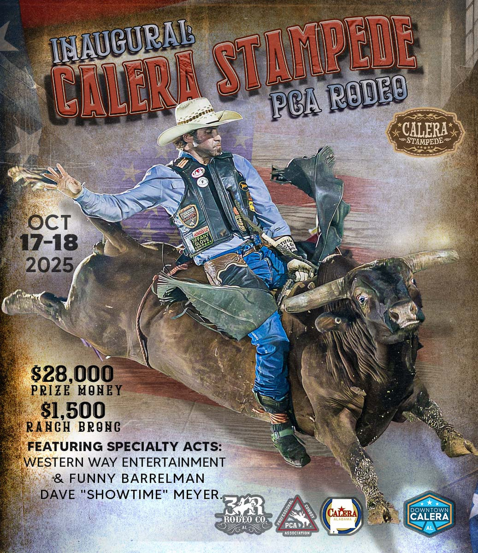 Calera Stampede Rodeo 2025