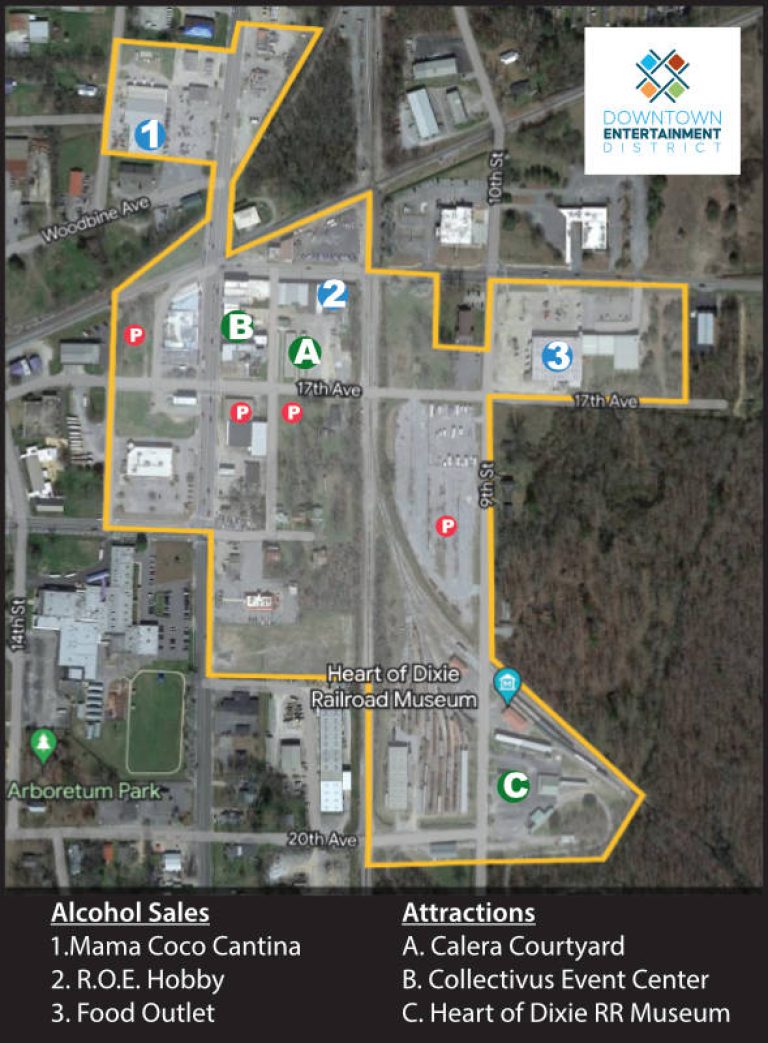Entertainment District – Downtown Calera